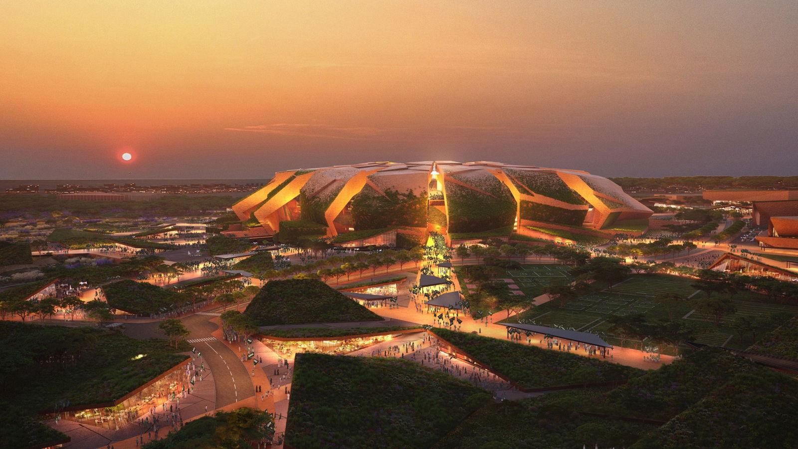 King Salman International Stadium: A Colossus of National Pride The King Salman International Stadium, located in Riyadh, will be the flagship venue for Saudi Arabia’s 2034 FIFA World Cup, representing the country’s bold ambitions.