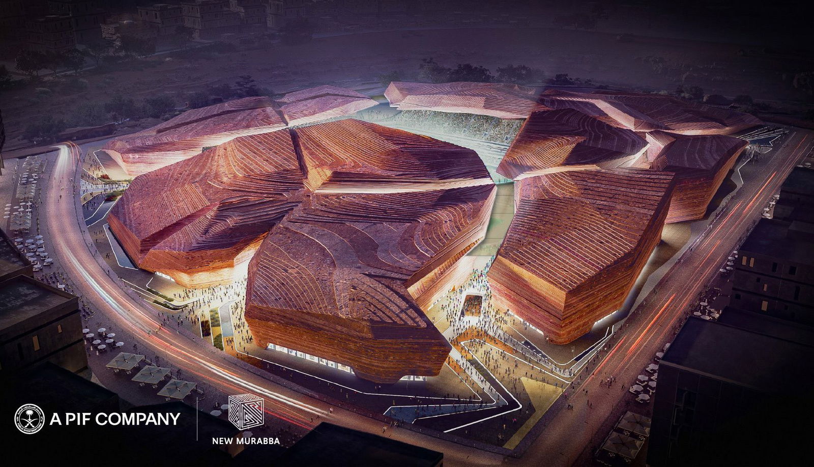 New Murabba Stadium: Nature’s Architecture Reimagined The New Murabba Stadium, a 45,000-seat venue, is set to redefine sustainable stadium design by drawing inspiration from the native acacia tree.