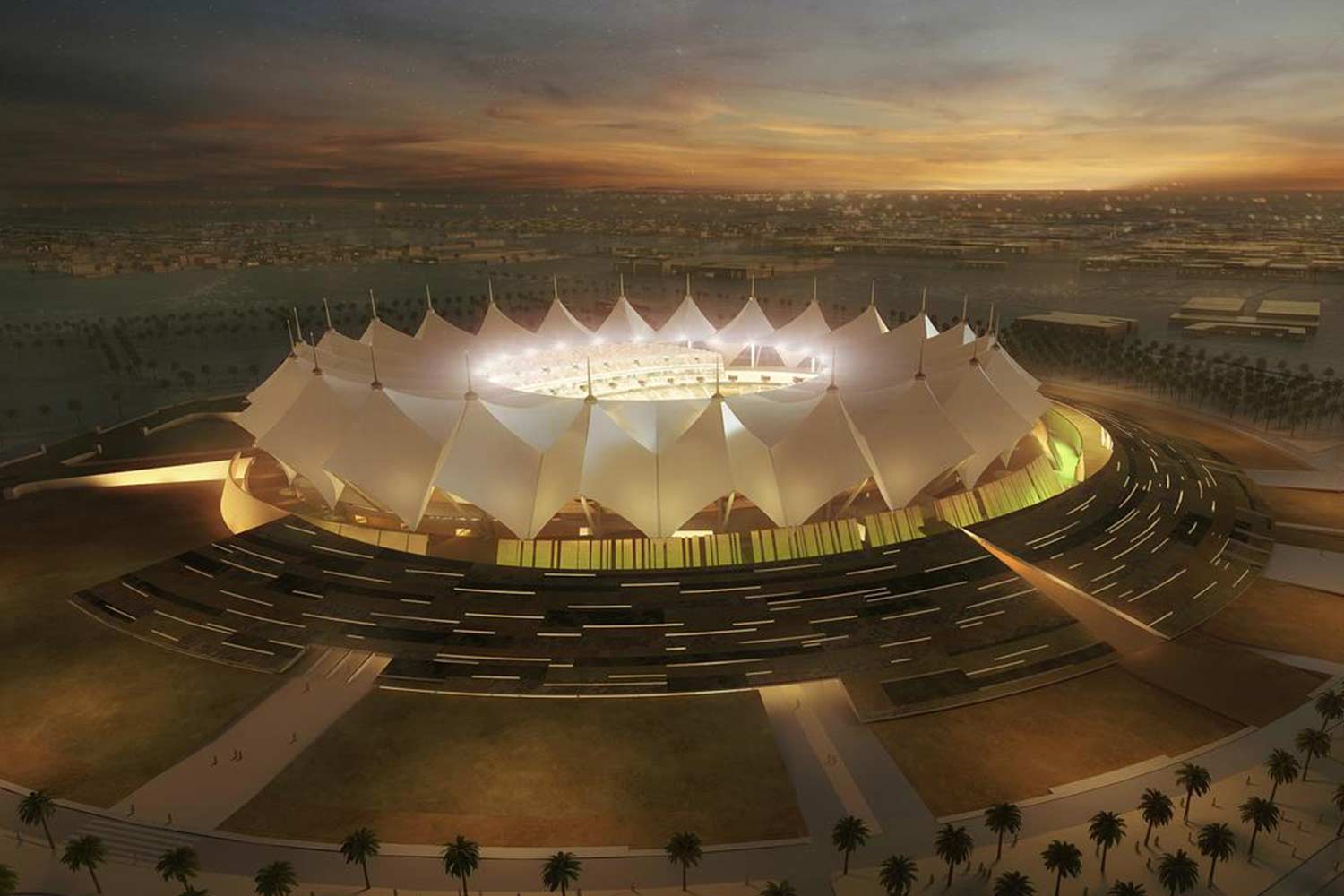 King Fahad Sports City Stadium: Reimagining an Iconic Legacy The King Fahad Sports City Stadium, affectionately called “The Tent,” is undergoing a $400 million renovation to honor its legacy while embracing modernity.