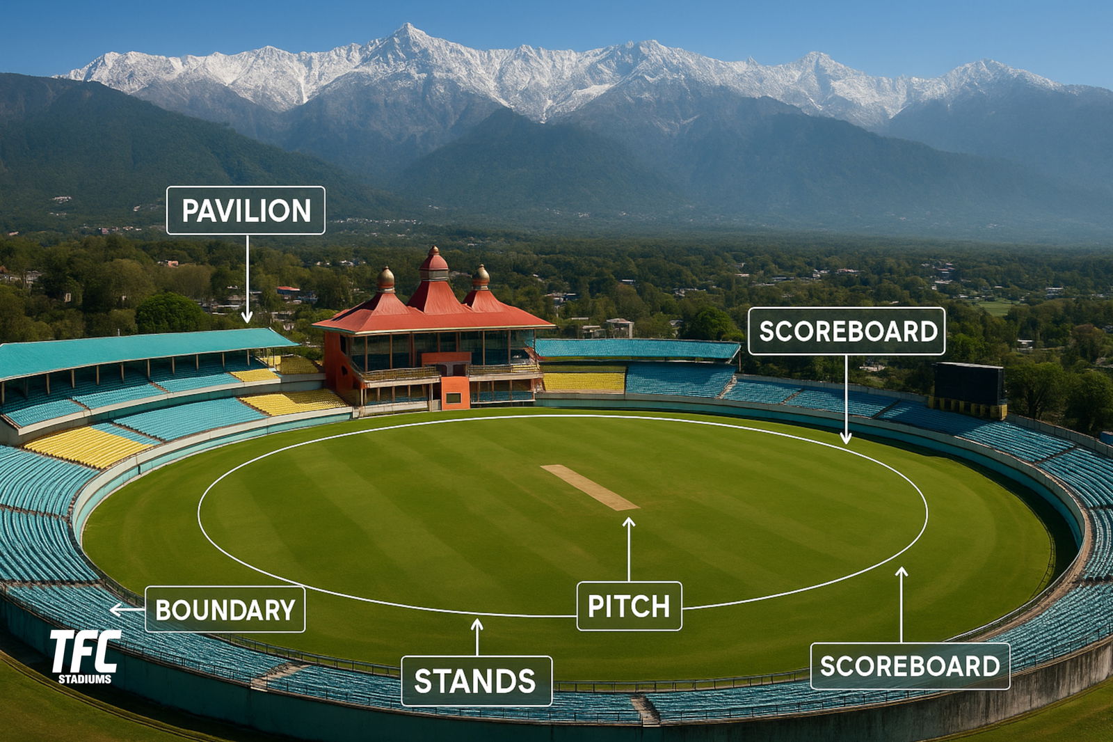 Himachal Pradesh Cricket Association-Stadium