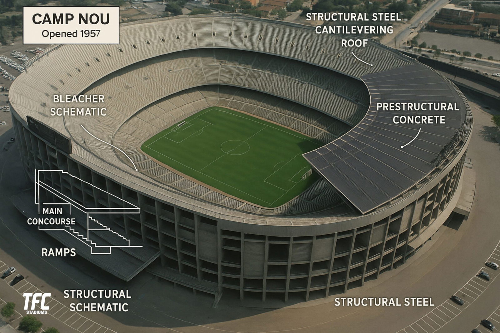 Camp Nou 1957