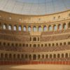colosseum in rome.-tiered-seating