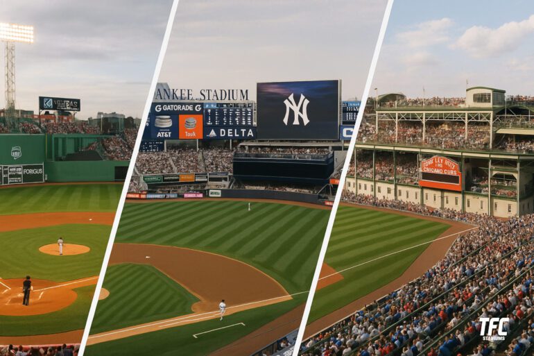 Iconic baseball grounds