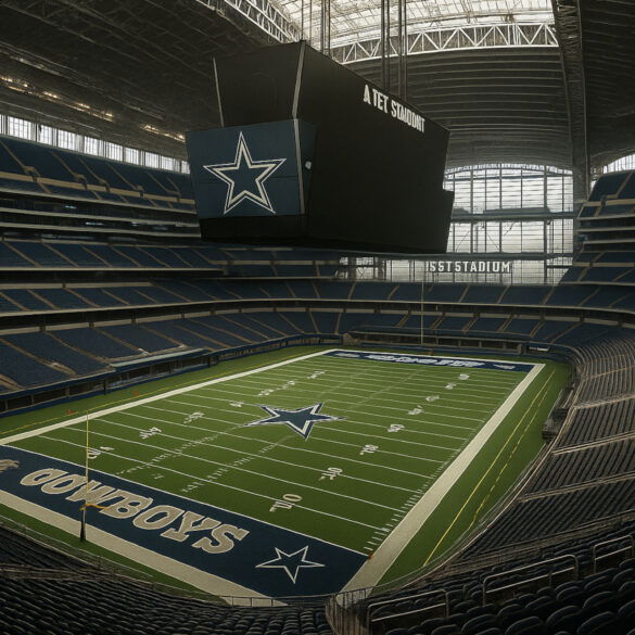 AT&T Stadium inside