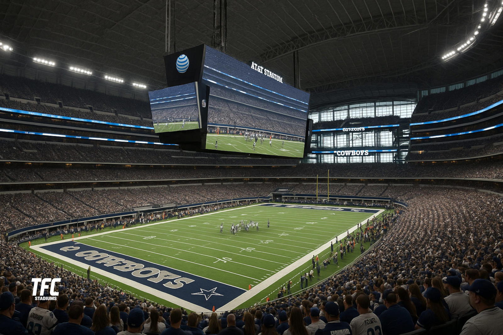 Cowboys at at&t stadium