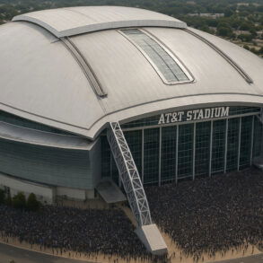 at&t stadium roof