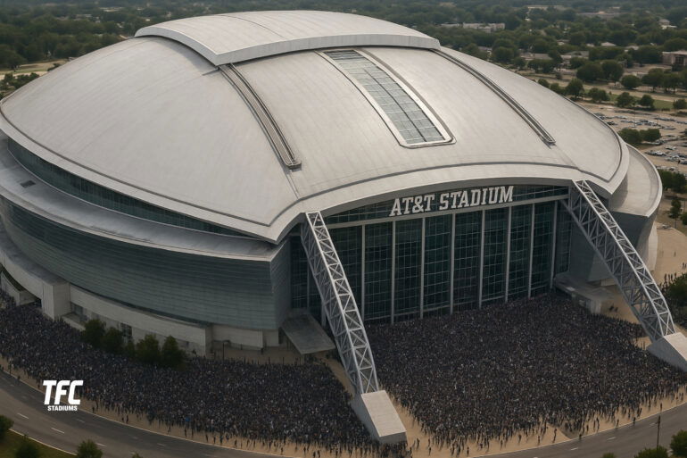 at&t stadium roof