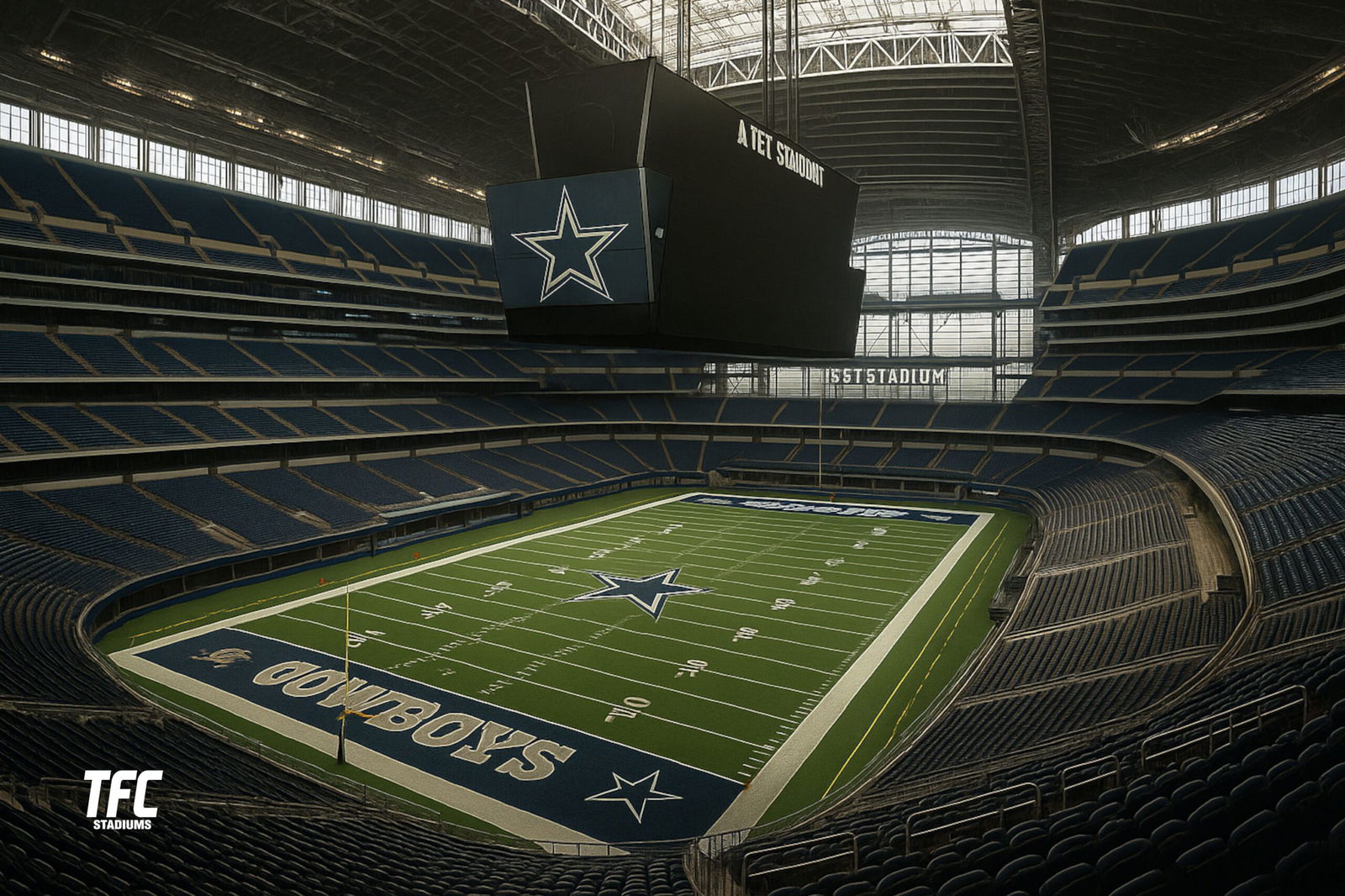AT&T Stadium inside