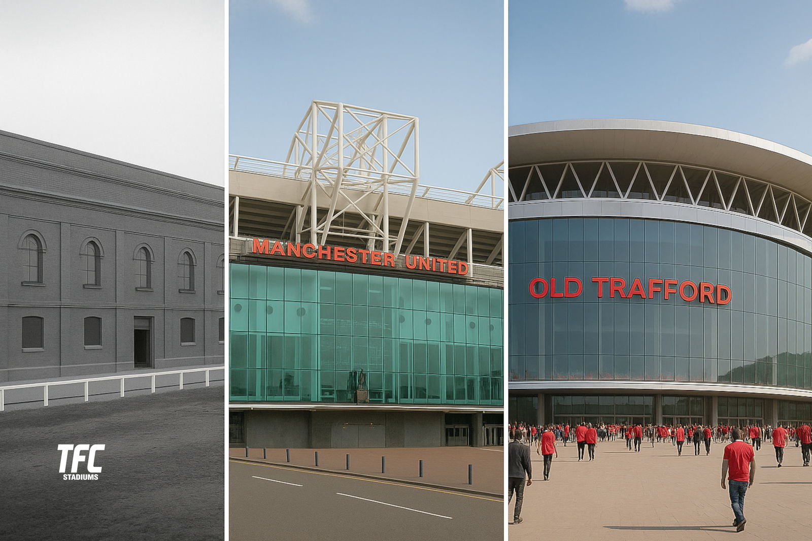 Old Trafford evolution