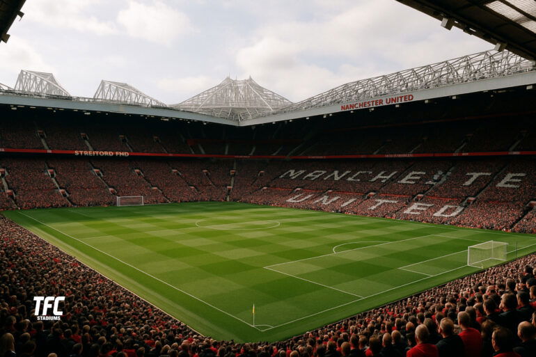 Old Trafford - Looking towards Stretford end