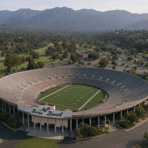 Rose Bowl - Aerial