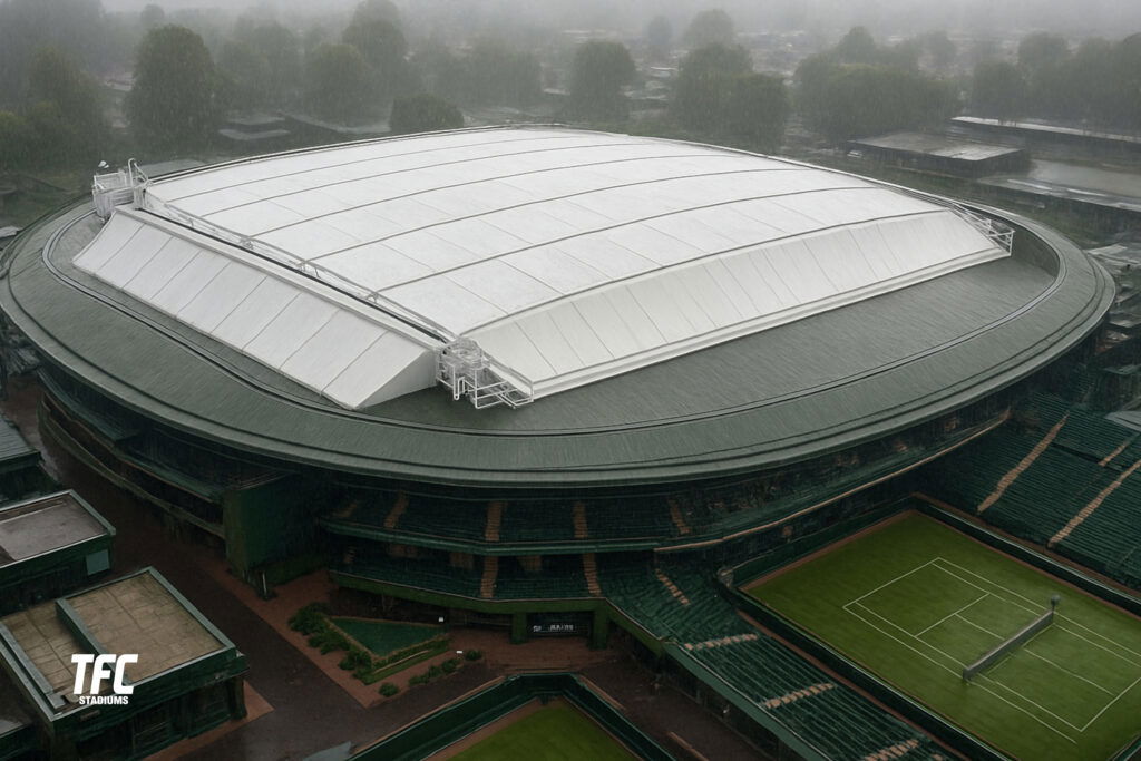 wimbledon centre court roof rain