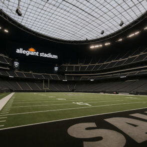 allegiant stadium inside