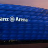 allianz arena blue
