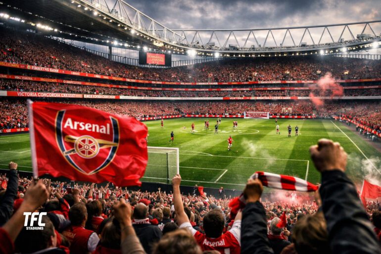 Emirates Stadium with Arsenal on Matchday