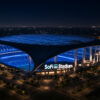 SoFi Stadium night