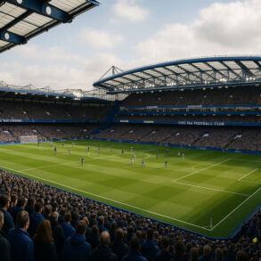 Stamford Bridge Stadium on matchday