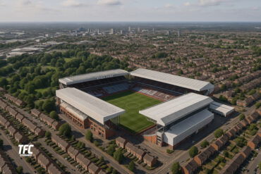 Villa Park aerial view