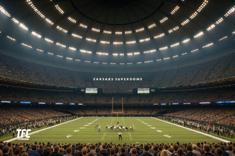 caesars superdome inside