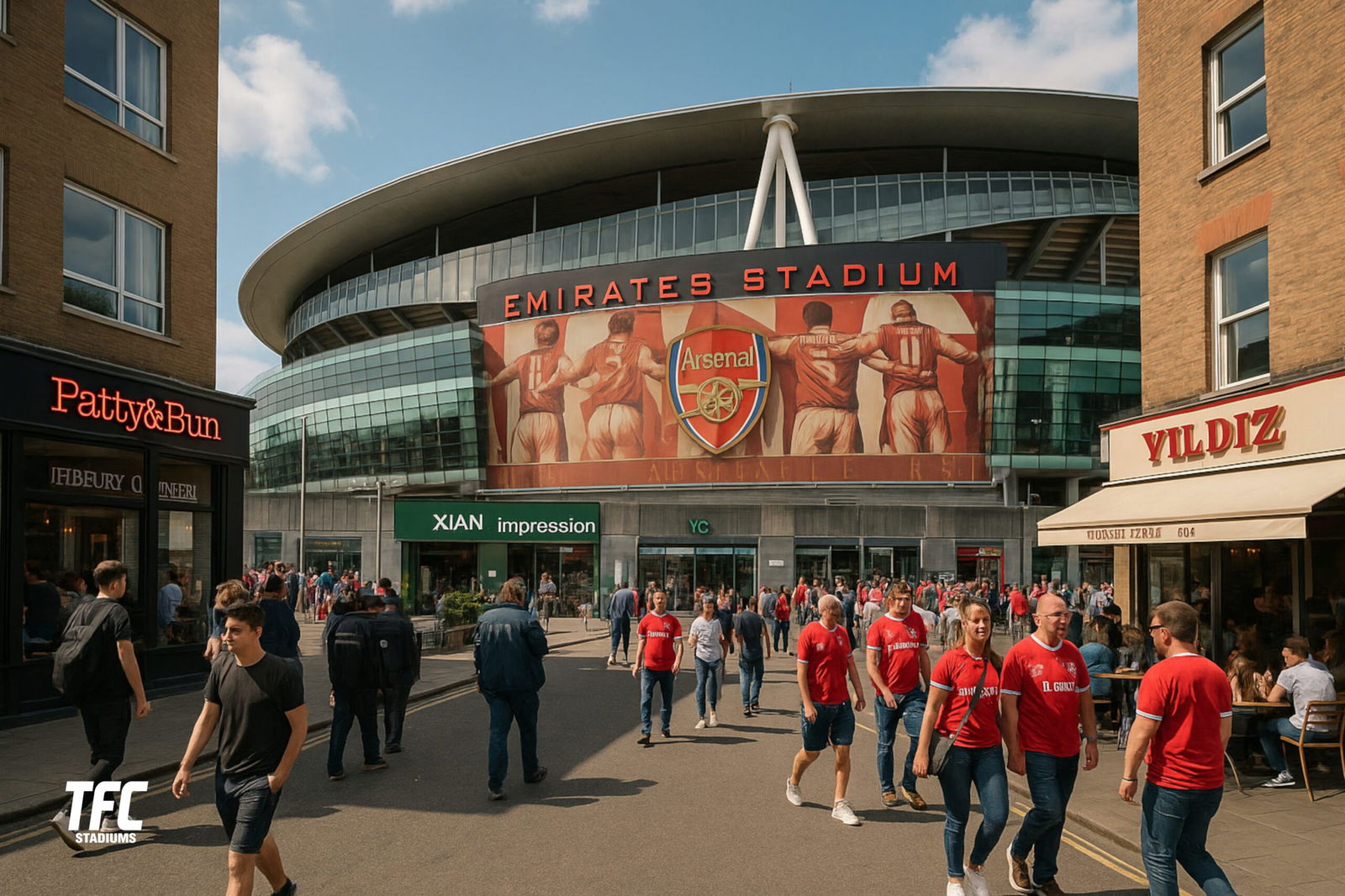 Emirates Stadium: Where to Eat aand Drink