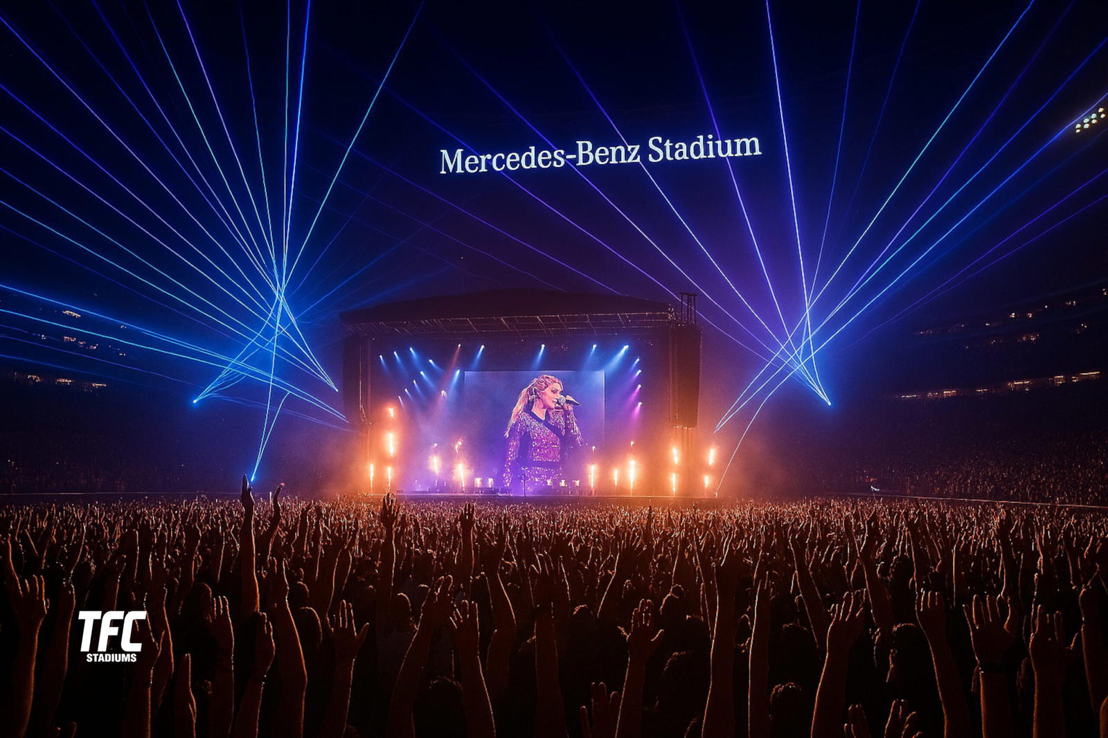 Mercedes Benz Stadium concerts