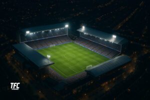 Selhurst Park at night