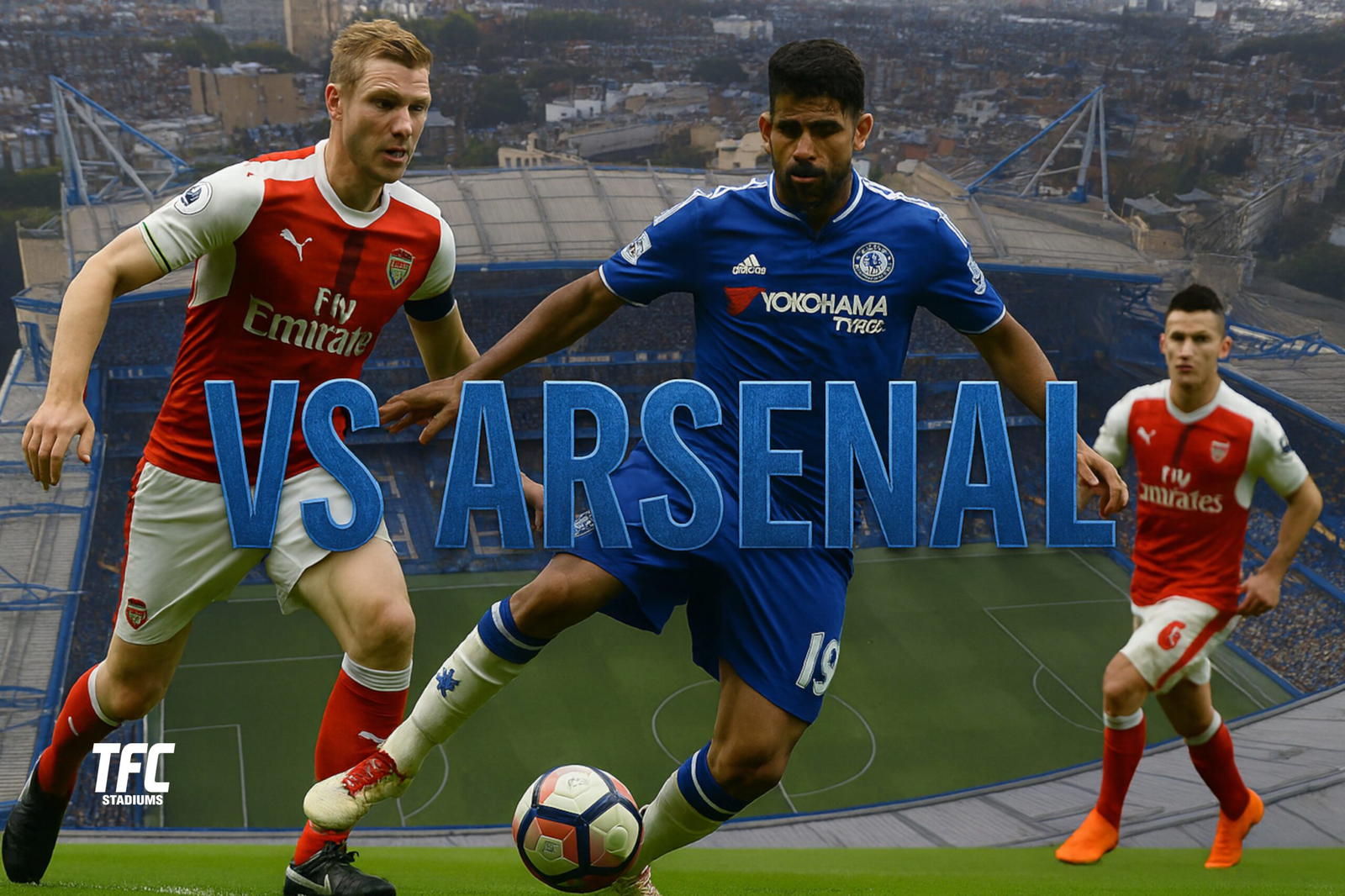 Stamford Bridge matches vs Arsenal
