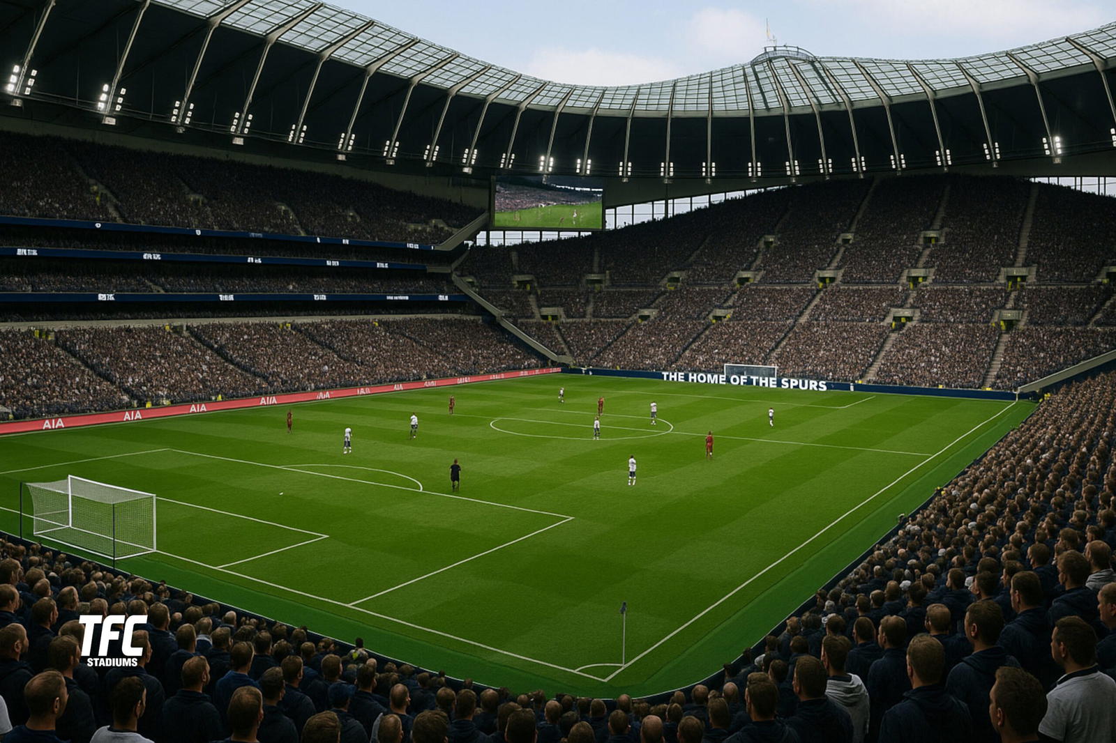 tottenham hotspur stadium inside