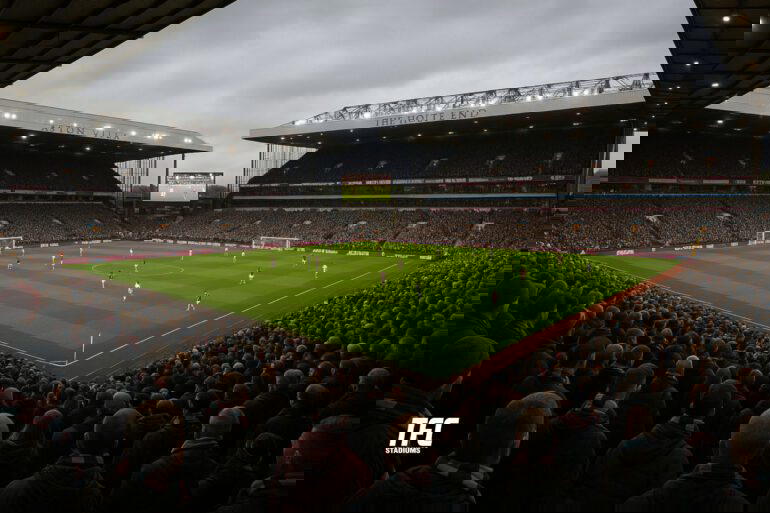 Villa Park on matchday