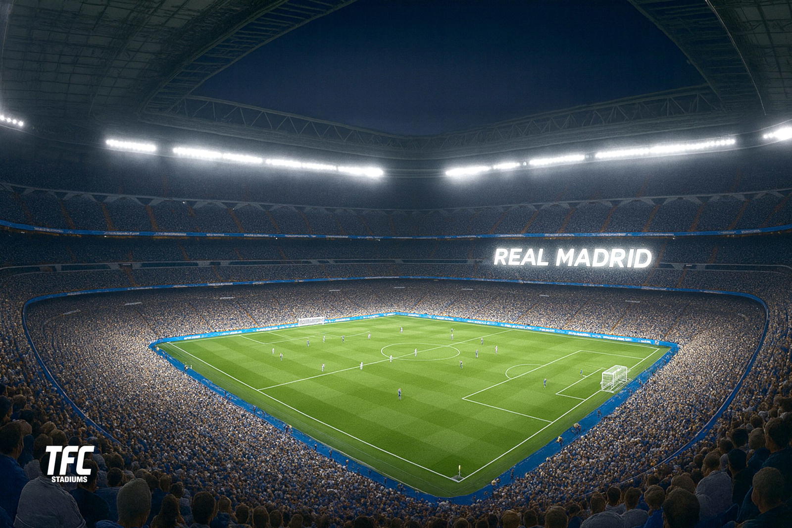 Santiago Bernabéu night match