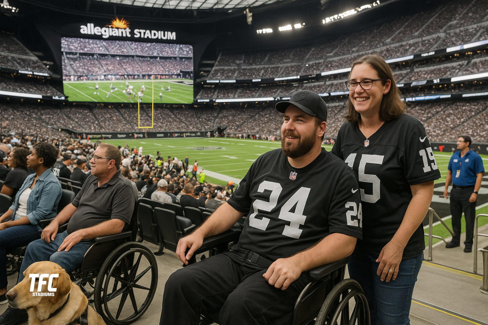 Allegiant stadium Accessibility