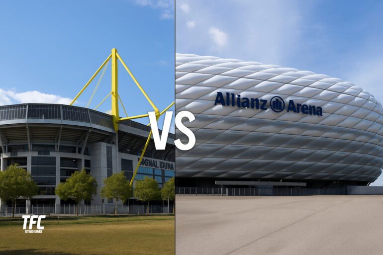 allianz arena vs signal iduna park