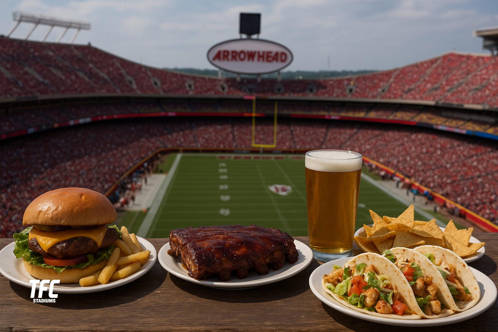 arrowhead stadium restraunts