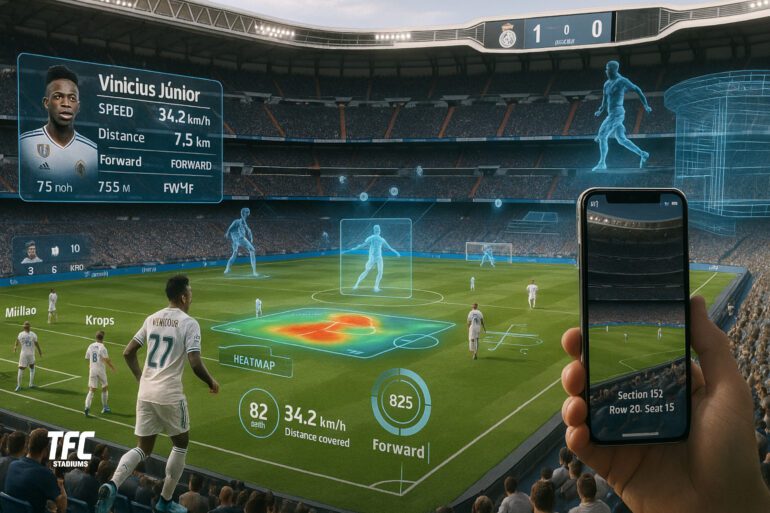 Augmented Reality at Santiago Bernabéu