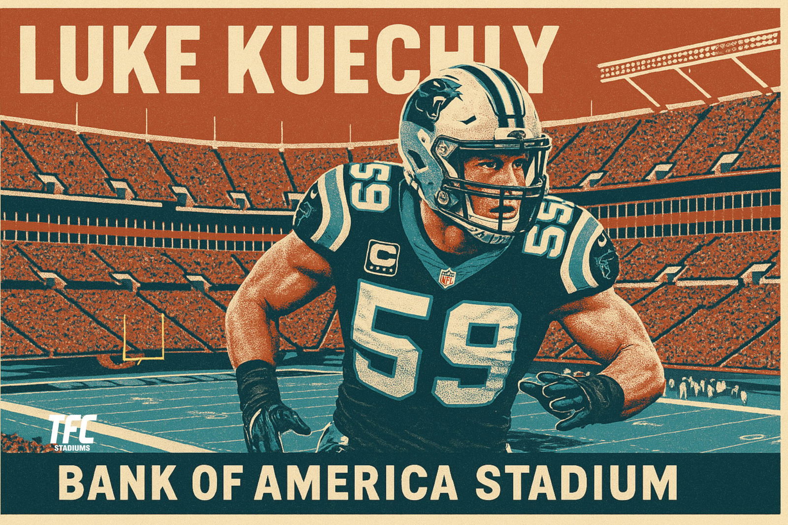 Luke Kuechly Bank of America Stadium