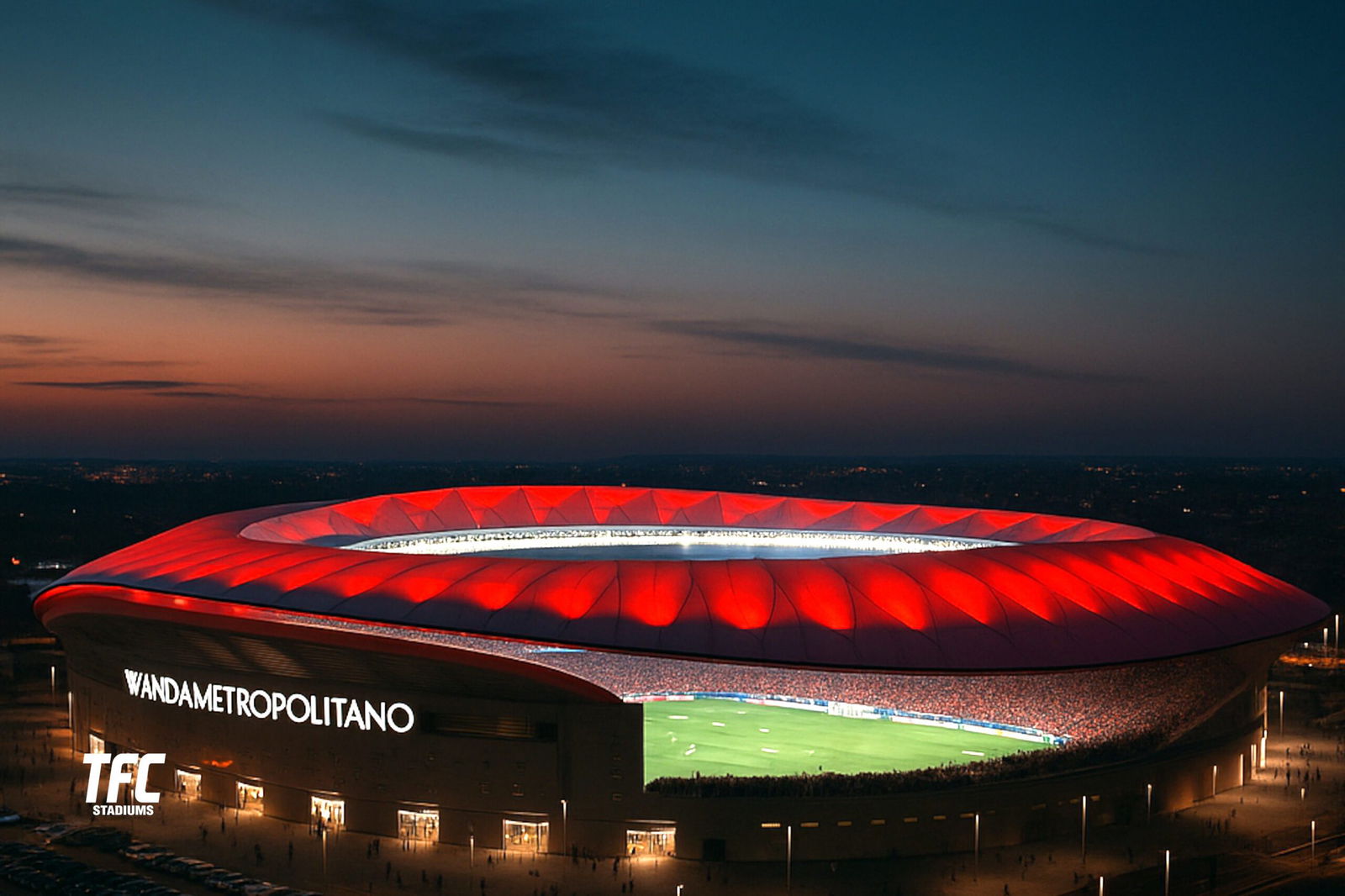 Wanda Metropolitano night