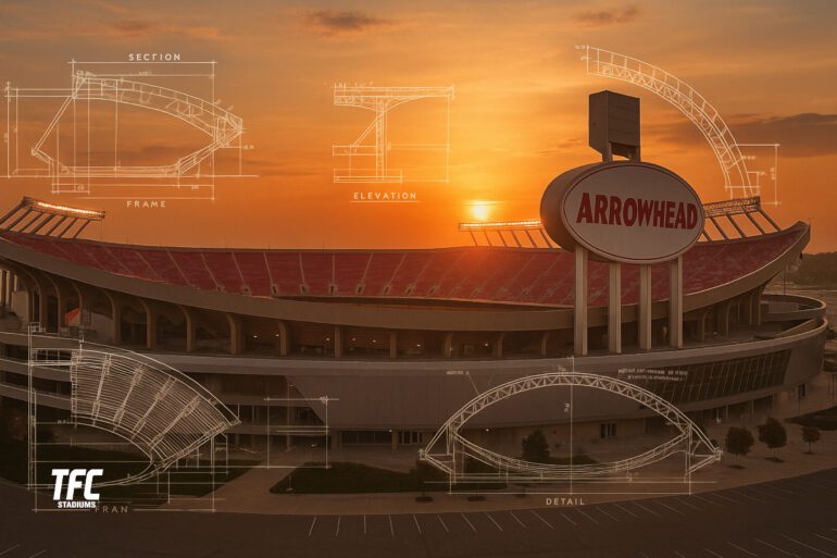 Arrowhead stadium engineering