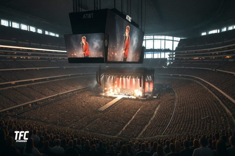 AT&T Stadium Concert guide for best seats
