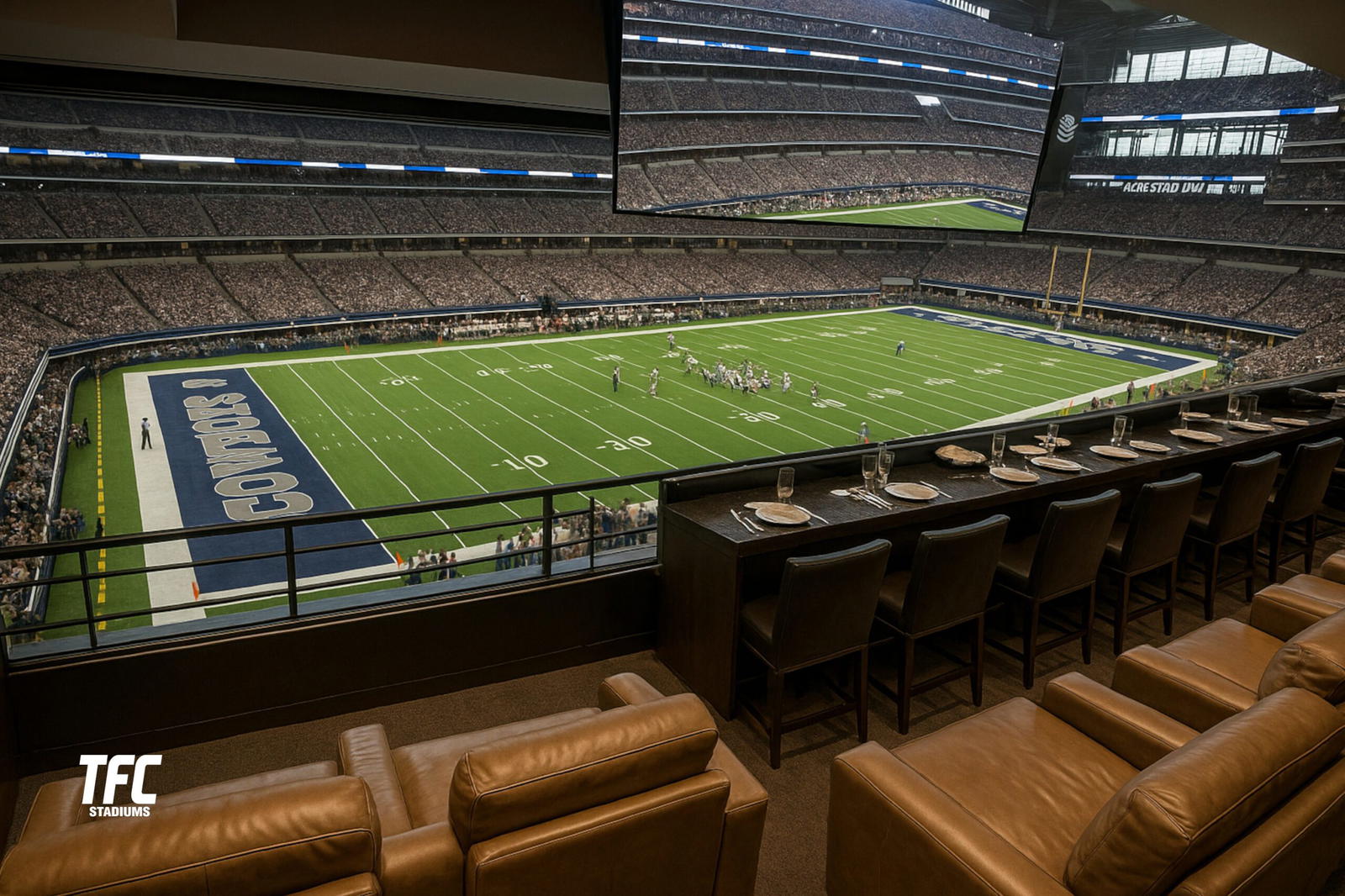 AT&T Stadium - Mosrt expensive seats