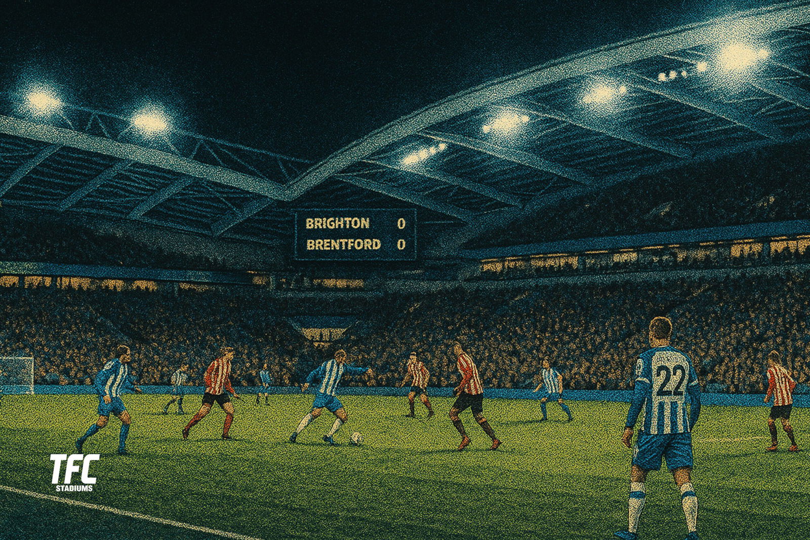 Brighton vs Brentford at the Amex