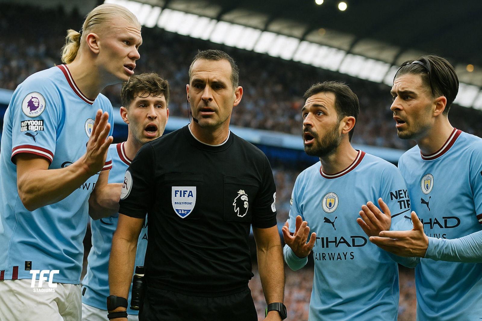 Etihad Stadium - Referee decisions