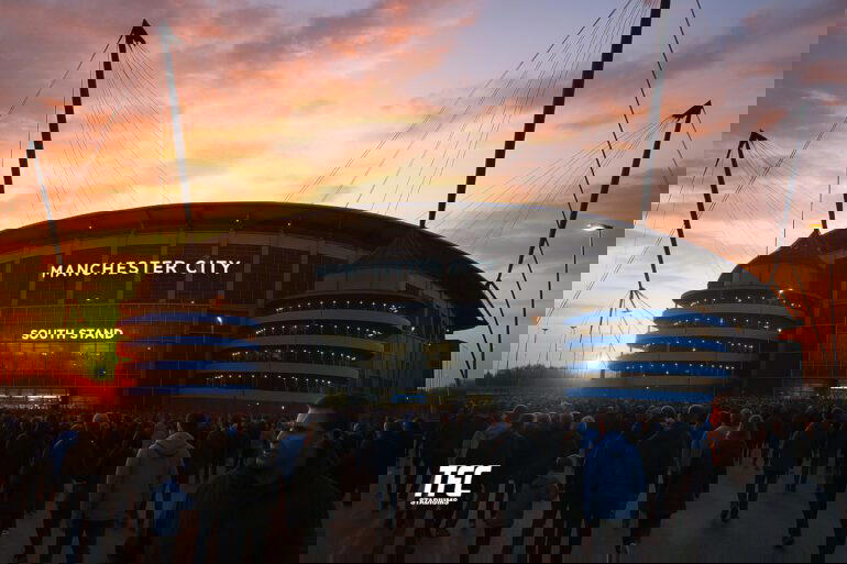 Etihad Stadium evening