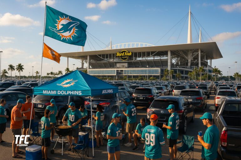 Best Tailgating spots at Hard Rock Stadium