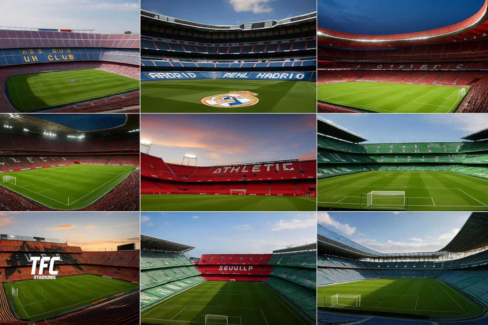 La Liga Best Stadiums