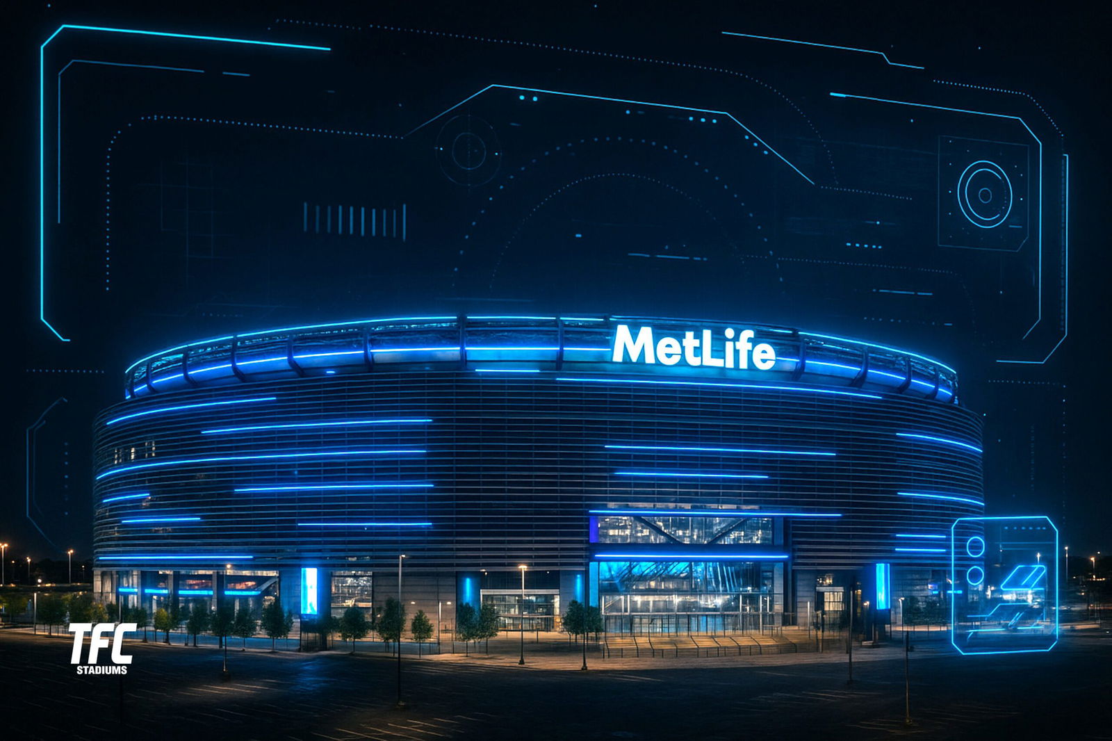 Metlife Stadium technology