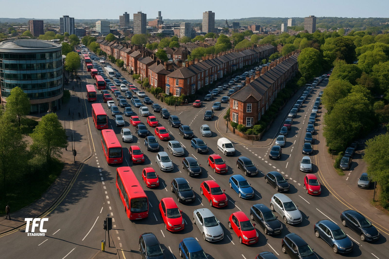 City Ground Matchday traffic