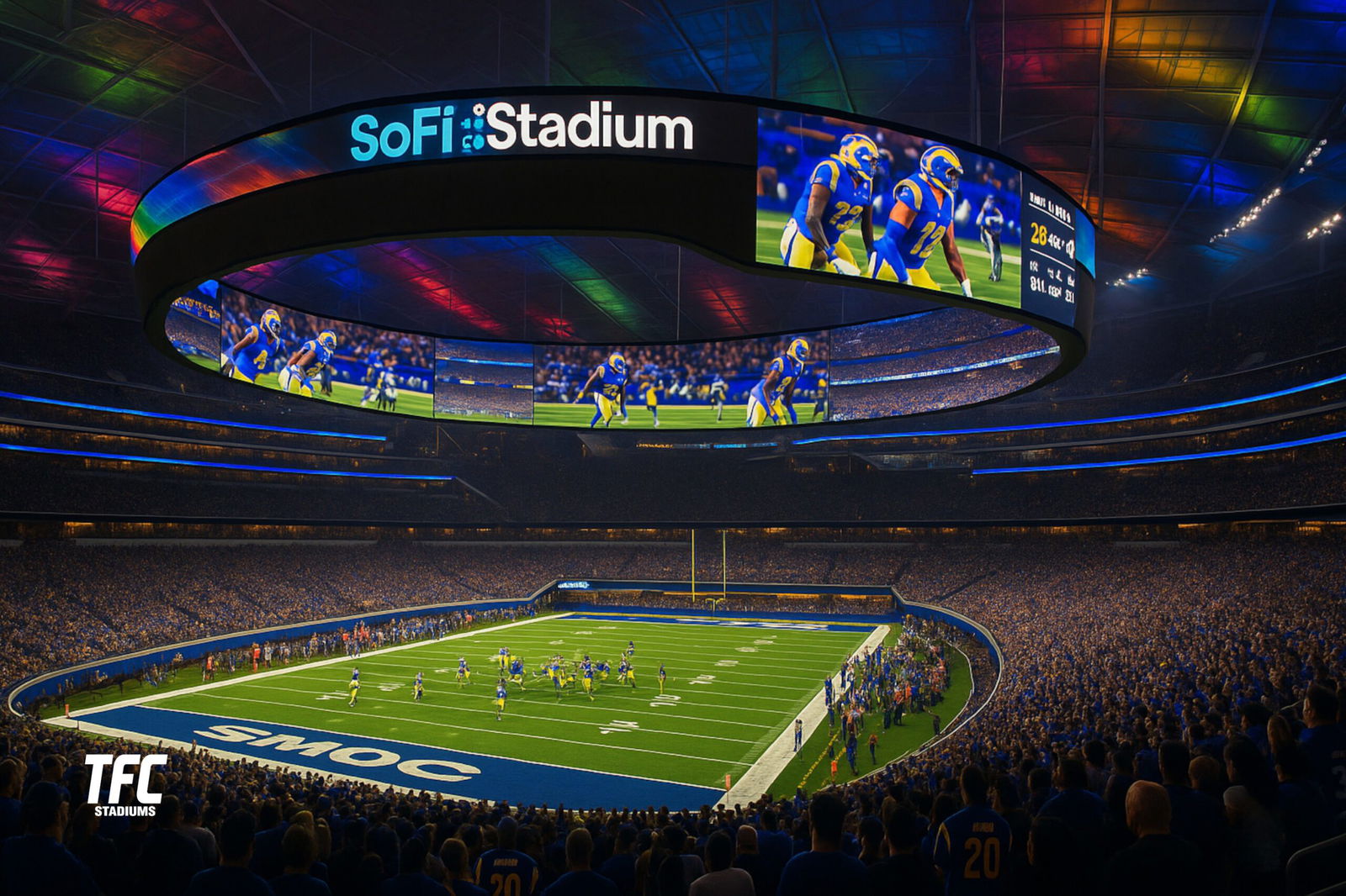 SoFi Stadium Fan Entertainment Innovations