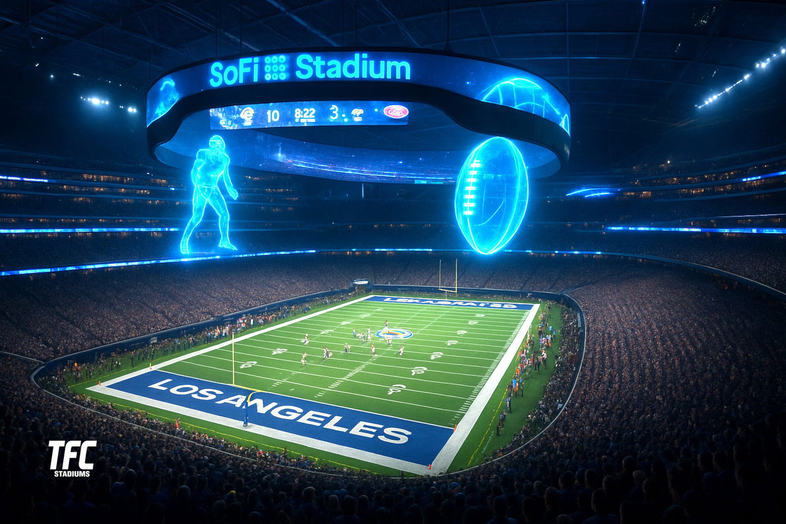 So-Fi Stadium plans - tech