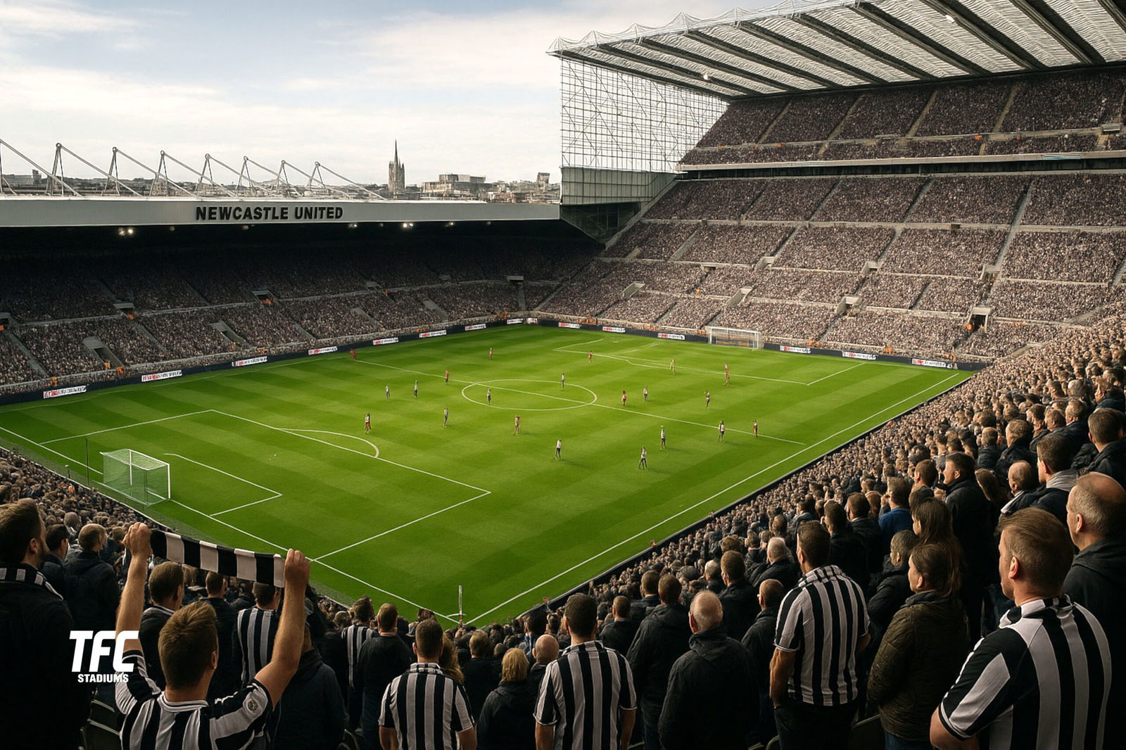 St James' park matchday seating guide