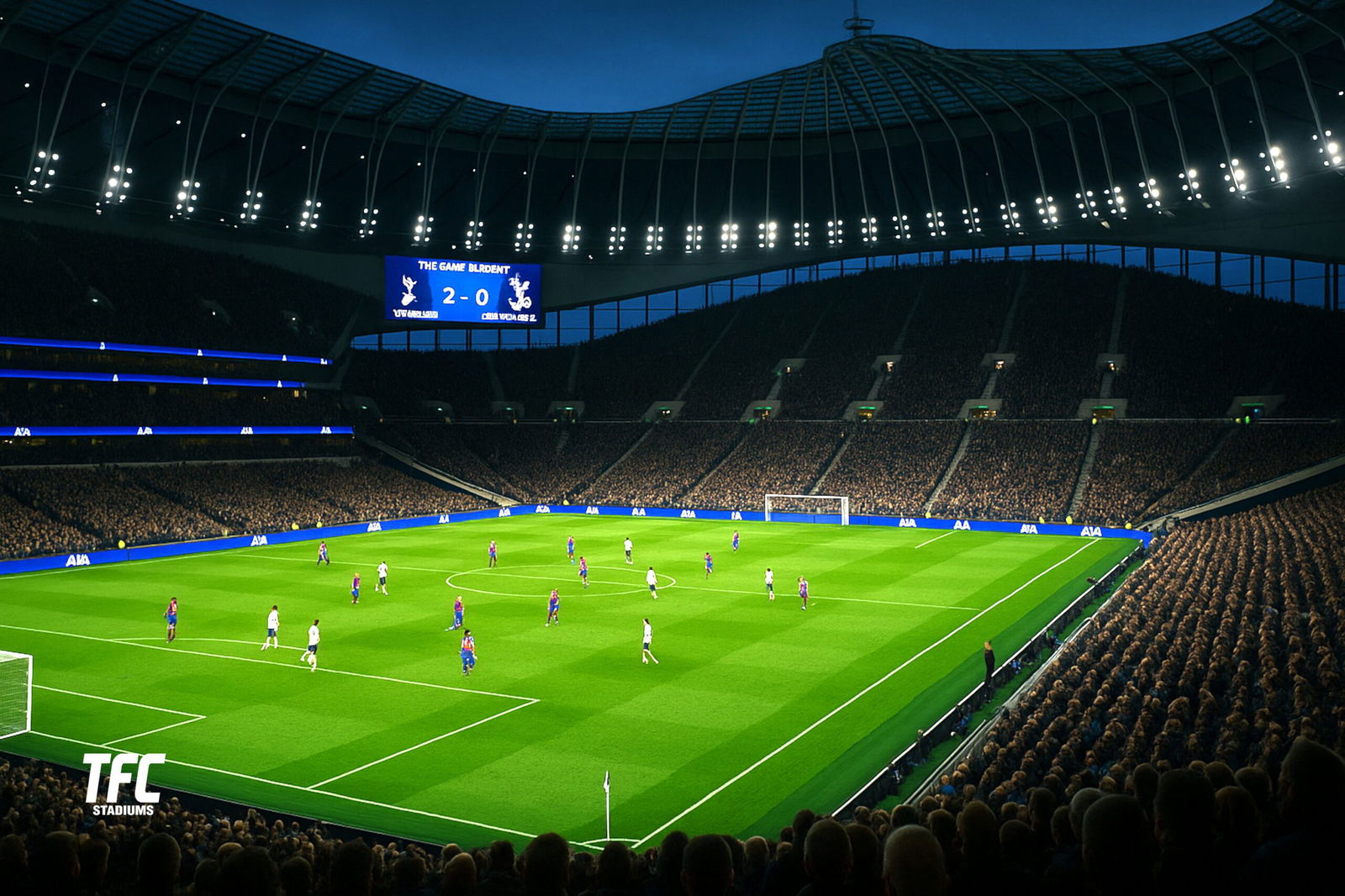 Tittenham Hotspur - First Match at new stadium